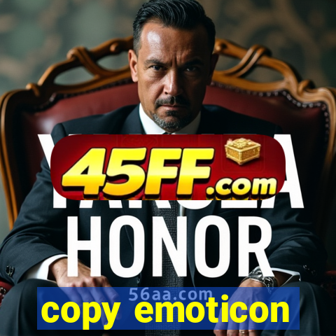 copy emoticon